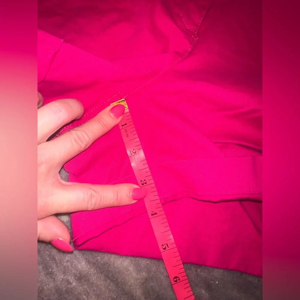 EUC Crown‎ & Ivy Size 6 Women's Pink Rollup Shorts
